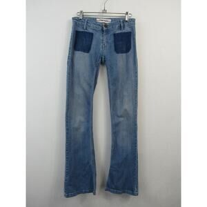Etienne Marcel Size 27 Bootcut Jeans Shadow Pockets Light Wash Jeans Denim